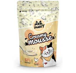 Λιχουδιά Mr. Bandit Creamy Mousse Κοτόπουλο (6x10gr) 60gr Λιχουδιά Mr. Bandit Creamy Mousse Κοτόπουλο (6x10gr) 60gr