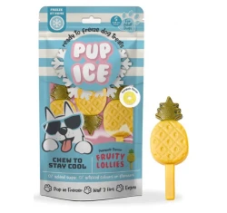 Λιχουδιά, Παγωτό Σκύλου Pup Ice Ανανάς 90gr (3τμχ) Λιχουδιά, Παγωτό Σκύλου Pup Ice Ανανάς 90gr (3τμχ)