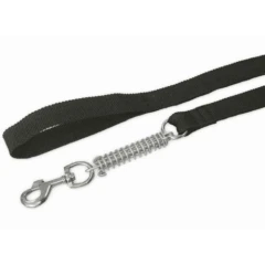 Λουρί Οδηγος με Ελατηριο Μαύρο 3x100cm