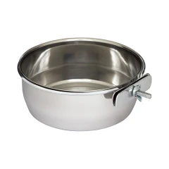 Μεταλλικό Μπολ Παπαγάλου με Κρίκο 140ml Μεταλλικό Μπολ Παπαγάλου με Κρίκο 140ml