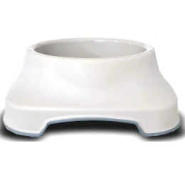 Μπολ Φαγητού & Νερού για Σκύλους και Γάτες OEM Πλαστικό 1lt Λευκό Μπολ Φαγητού & Νερού για Σκύλους και Γάτες OEM Πλαστικό 1lt Λευκό
