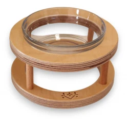 Μπολ Γάτας Matzik Pets Μονό Ring σε Ξύλινη Βάση 300ml Μπολ Γάτας Matzik Pets Μονό Ring σε Ξύλινη Βάση 300ml