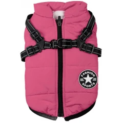 Μπουφανάκι Σκύλου Αδιάβροχο Fashion Sport XLarge 35cm Ροζ Μπουφανάκι Σκύλου Αδιάβροχο Fashion Sport XLarge 35cm Ροζ