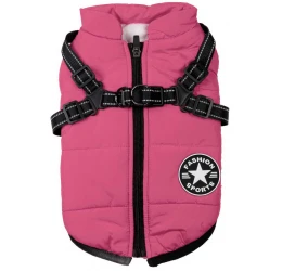 Μπουφανάκι Σκύλου Αδιάβροχο Fashion Sport XLarge 35cm Ροζ Μπουφανάκι Σκύλου Αδιάβροχο Fashion Sport XLarge 35cm Ροζ