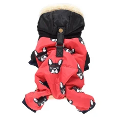 Μπουφανάκι Σκύλου French Bulldog Mania 2XLarge 41cm Κόκκινο Μπουφανάκι Σκύλου French Bulldog Mania 2XLarge 41cm Κόκκινο