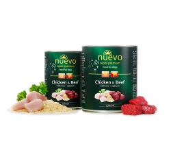 Κονσέρβα Σκύλου Nuevo Junior Κοτόπουλο & Μοσχάρι 400gr Κονσέρβα Σκύλου Nuevo Junior Κοτόπουλο & Μοσχάρι 400gr