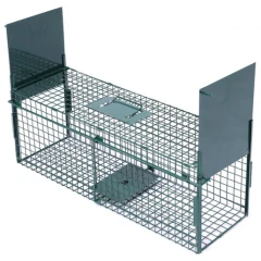 Παγίδα - Κλουβί ζώων με 2 Πόρτες 80x25x30cm Παγίδα - Κλουβί ζώων με 2 Πόρτες 80x25x30cm