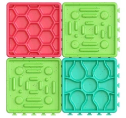 Παιχνίδι - Πιάτο Καλής Πέψης Σκύλου & Γάτας Licking Mat 15x15x2,2cm Παιχνίδι - Πιάτο Καλής Πέψης Σκύλου & Γάτας Licking Mat 15x15x2,2cm