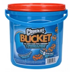 Παιχνίδι Σκύλου Chuckit Bucket with Ultra Ball Medium (8τμχ) 6cm