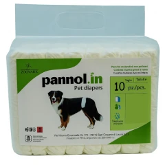 Πάνες Βρακάκια για Αρσενικούς Σκύλους Zoopark XLarge (20 x 85cm) 10τμχ Πάνες Βρακάκια για Αρσενικούς Σκύλους Zoopark XLarge (20 x 85cm) 10τμχ