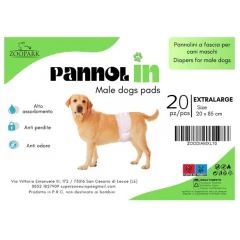 Πάνες Βρακάκια για Αρσενικούς Σκύλους Zoopark XLarge (20 x 85cm) 20τμχ Πάνες Βρακάκια για Αρσενικούς Σκύλους Zoopark XLarge (20 x 85cm) 20τμχ