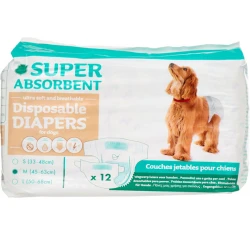 Πάνες Βρακάκια Σκύλου Les Filous Medium (45 - 63cm 12τμχ) Πάνες Βρακάκια Σκύλου Les Filous Medium (45 - 63cm 12τμχ)