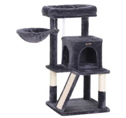 Γατόδεντρο - Ονυχοδρόμιο Feandrea Cat Condo 46x46x95cm Σκούρο Γκρι Γατόδεντρο - Ονυχοδρόμιο Feandrea Cat Condo 46x46x95cm Σκούρο Γκρι