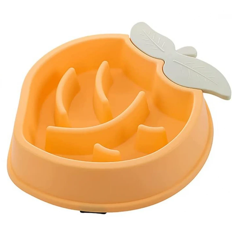 Πιάτο Καλής Πέψης Σκύλου Strawberry Feeder 19x18cm Πορτοκαλί ΣΚΥΛΟΙ Πιάτο Καλής Πέψης Σκύλου Strawberry Feeder 19x18cm Πορτοκαλί ΣΚΥΛΟΙ