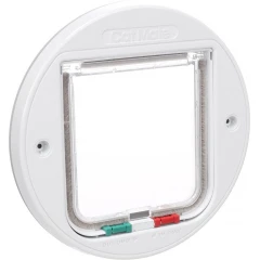 Πόρτα Γάτας για Τζάμι Closer Pets με 4 Ρυθμίσεις 24,5x24,5cm