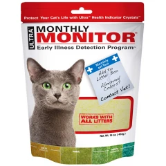 Πρόσθετη Κρυσταλλική άμμος Γάτας Ultra Monthly Monitor με δείκτη υγείας 453gr Πρόσθετη Κρυσταλλική άμμος Γάτας Ultra Monthly Monitor με δείκτη υγείας 453gr