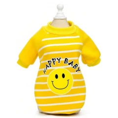 Ρουχαλάκι Σκύλου Φούτερ Happy Baby 2XLarge 40cm Κίτρινο