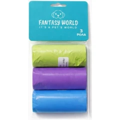 Σακουλάκια Περιττωμάτων Fantasy World 3x15τμχ
