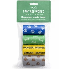 Σακουλάκια Περιττωμάτων Fantasy World 4x15τμχ