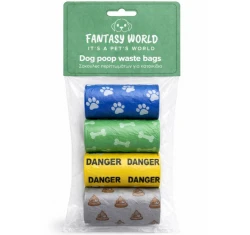 Σακουλάκια Περιττωμάτων Fantasy World 4x15τμχ