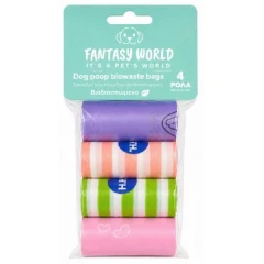 Σακουλάκια Περιττωμάτων Fantasy World Βιοδιασπώμενες 4x15τμχ Σακουλάκια Περιττωμάτων Fantasy World Βιοδιασπώμενες 4x15τμχ