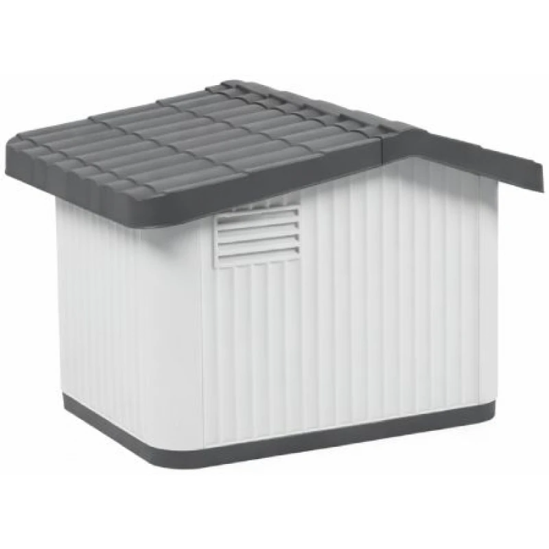 Σπιτάκι Σκύλου Πλαστικό Luxe 75x64x52cm Σκύλοι