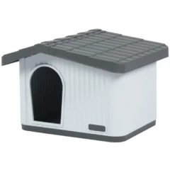 Σπιτάκι Σκύλου Πλαστικό Luxe 75x64x52cm
