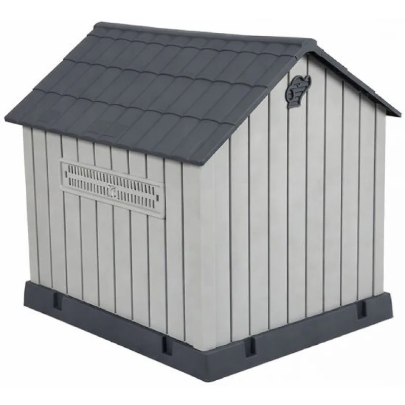 Σπιτάκι Σκύλου Πλαστικό Luxe 77x82x82cm Σκύλοι