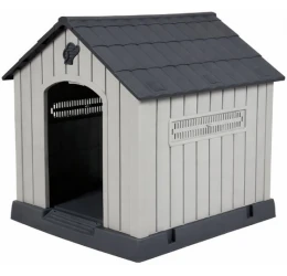 Σπιτάκι Σκύλου Πλαστικό Luxe 77x82x82cm