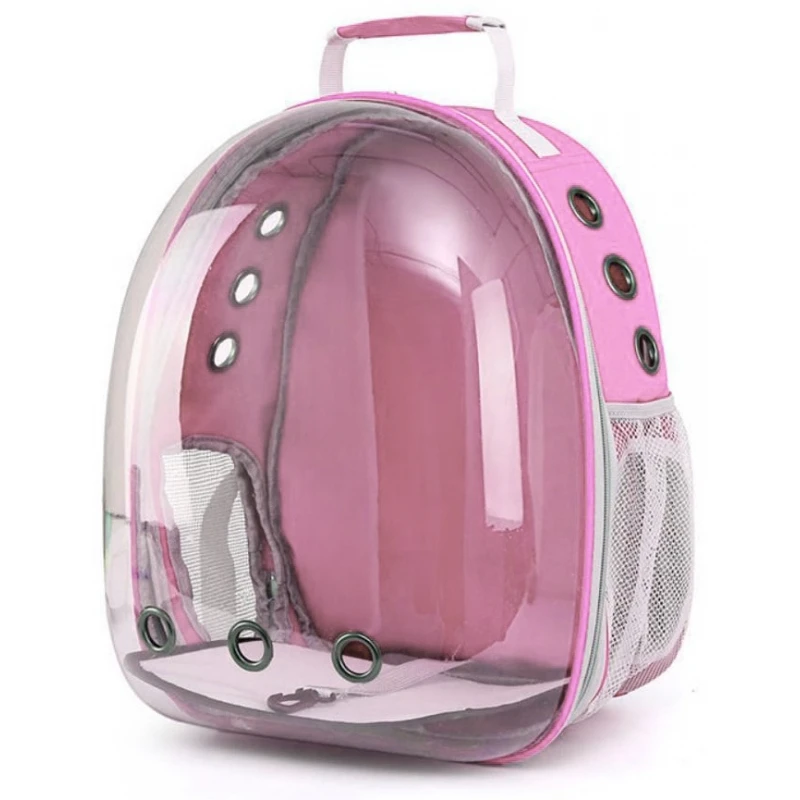 ΤΣΑΝΤΑ ΜΕΤΑΦΟΡΑΣ DENIK PETS BUBBLE BACKPACK ASTRONAUT 33x25x43cm ΡΟΖ ΤΣΑΝΤΕΣ ΜΕΤΑΦΟΡΑΣ ΓΑΤΑΣ