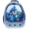 Τσάντα Μεταφοράς Σκύλου & Γάτας Denik Pets Bubble Backpack Floral 33x25x43cm Μπλε ΣΚΥΛΟΙ