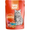 Υγρή Τροφή Γάτας Wise με Κοτόπουλο σε Σάλτσα 100gr