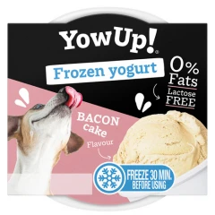 Yowup Dog Ice Cream Bacon Cake 110gr Yowup Dog Ice Cream Bacon Cake 110gr