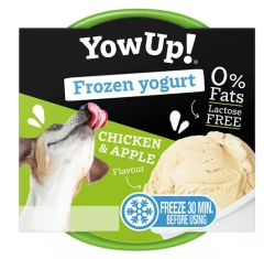 Yowup Dog Ice Cream Chicken & Apple 110gr Yowup Dog Ice Cream Chicken & Apple 110gr