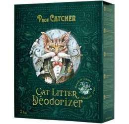 Ζεόλιθος για την Άμμο Γάτας Zeoteca Prof. Catcher με Χόρτο Λιβαδιού 2kg