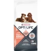 OPTI LIFE SKINCARE ΣΟΛΟΜΟΣ Medium & Maxi 12.5kg ΞΗΡΑ ΤΡΟΦΗ ΣΚΥΛΟΥ