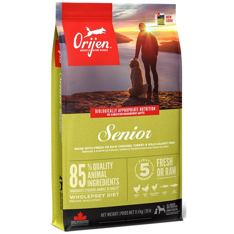 Orijen Senior 11.4 kg ΞΗΡΑ ΤΡΟΦΗ ΣΚΥΛΟΥ