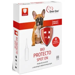 Over Zoo Bio Protecto Spot On Φυτικές Αντιπαρασιτικές Αμπούλες για Κουτάβια 4x1ml Over Zoo Bio Protecto Spot On Φυτικές Αντιπαρασιτικές Αμπούλες για Κουτάβια 4x1ml