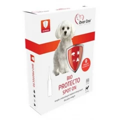 Over Zoo Bio Protecto Spot On Φυτικές Αντιπαρασιτικές Αμπούλες για Μικρόσωμους Σκύλους 4x1ml Over Zoo Bio Protecto Spot On Φυτικές Αντιπαρασιτικές Αμπούλες για Μικρόσωμους Σκύλους 4x1ml