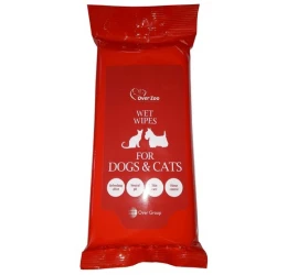 Over Zoo Wet Wipes Μαντηλάκια Καθαρισμού για Σκύλους και Γάτες 30τμχ Over Zoo Wet Wipes Μαντηλάκια Καθαρισμού για Σκύλους και Γάτες 30τμχ