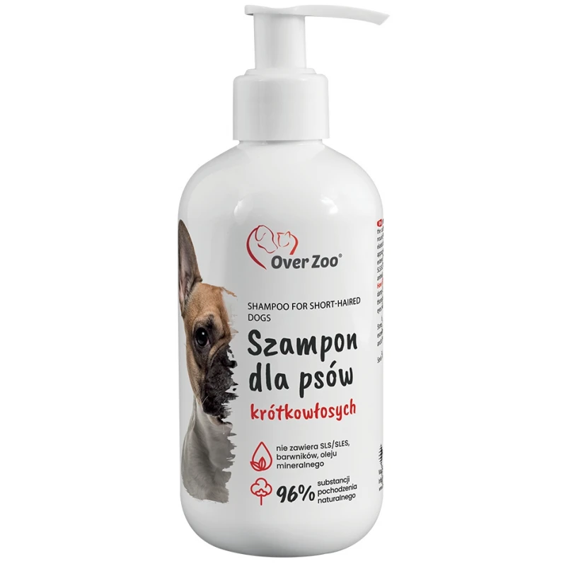 Over Zoo Shampoo for Short Fur Σαμπουάν για Κοντότριχους Σκύλους 250ml ΣΑΜΠΟΥΑΝ ΣΚΥΛΟΥ