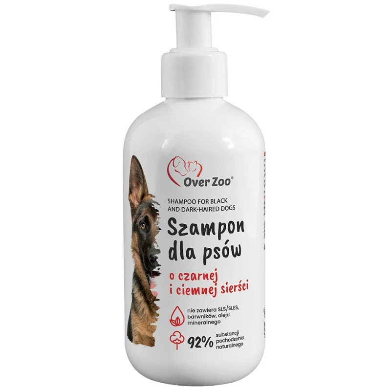 Over Zoo Shampoo for Black or Dark Fur Σαμπουάν Για Σκύλους με Μαύρα και Σκούρα Μαλλιά 250ml ΣΑΜΠΟΥΑΝ ΣΚΥΛΟΥ