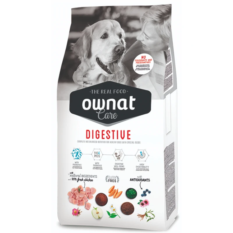 Ownat Care Dog Digestive 10kg για σκύλους με γαστρεντερικές ευαισθησίες ΣΚΥΛΟΙ Ownat Care Dog Digestive 10kg για σκύλους με γαστρεντερικές ευαισθησίες ΣΚΥΛΟΙ