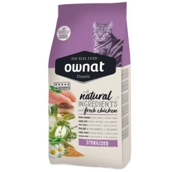 Ownat Cat Classic Sterilized 1,5kg Ownat Cat Classic Sterilized 1,5kg