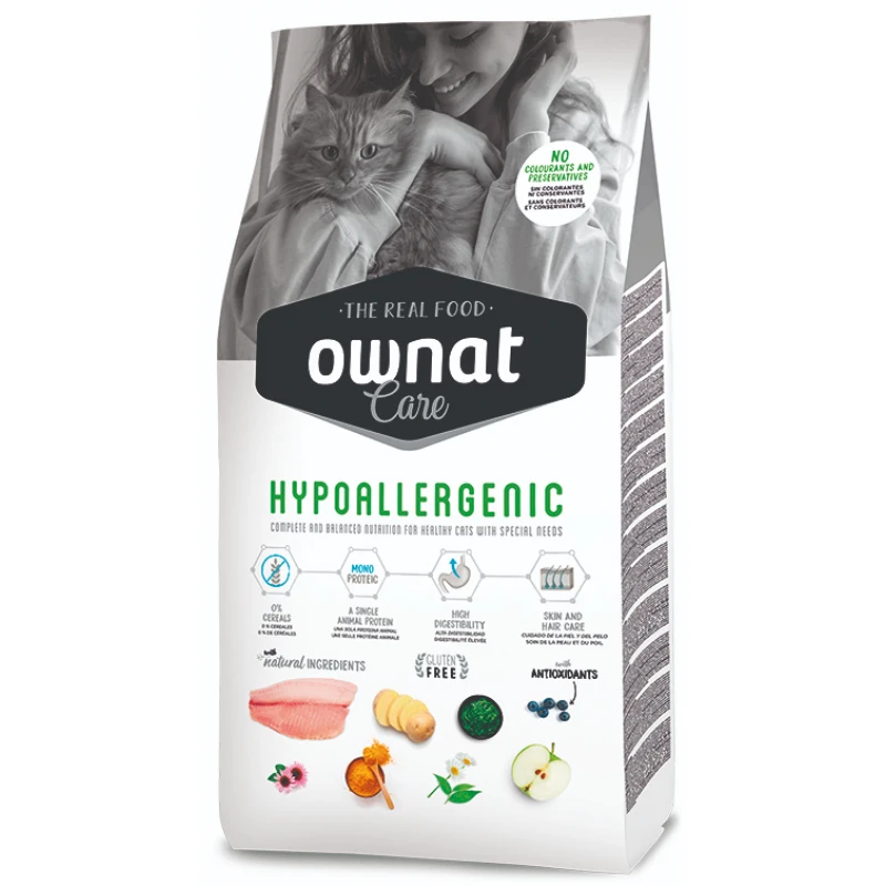 Ownat Care Cat Hypoallergenic Υποαλλεργική διατροφή για Γάτες 3kg  ΓΑΤΕΣ