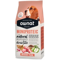 Ownat Classic Monoproteic Adult Χοιρινό 12kg Ownat Classic Monoproteic Adult Χοιρινό 12kg