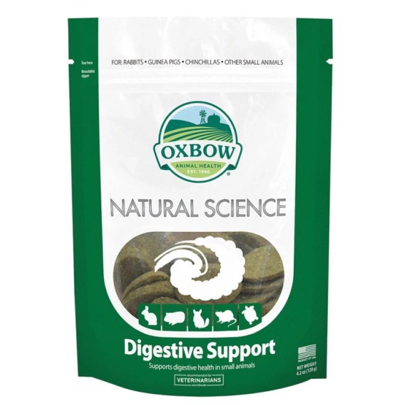 Συμπλήρωμα διατροφής Για μικρά ζώα Oxbow Digestive 120gr ΤΡΟΦΕΣ ΚΟΥΝΕΛΙΩΝ