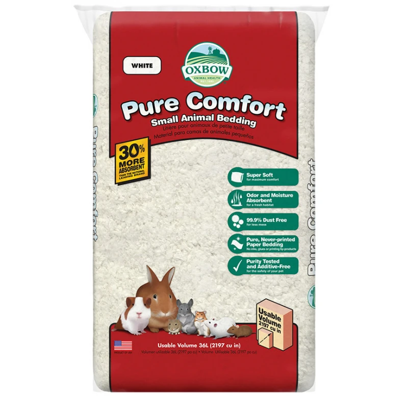 Oxbow Pure Comfort White 8,2lt ΡΟΚΑΝΙΔΙΑ & ΧΟΡΤΑ ΜΙΚΡΩΝ ΖΩΩΝ ΚΟΥΝΕΛΙΩΝ