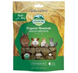 Λιχουδιές Τρωκτικών Oxbow Organic Barley Biscuits 75gr Λιχουδιές Τρωκτικών Oxbow Organic Barley Biscuits 75gr
