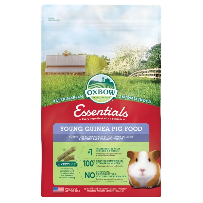 OXBOW ESSENTIALS JUNIOR GUINEA PIG 2.27Kg για Ινδικά χοιρίδια ΜΙΚΡΑ ΖΩΑ - ΚΟΥΝΕΛΙΑ